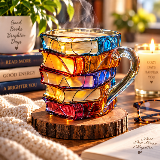 Book Lover's Cozy Retreat Mug