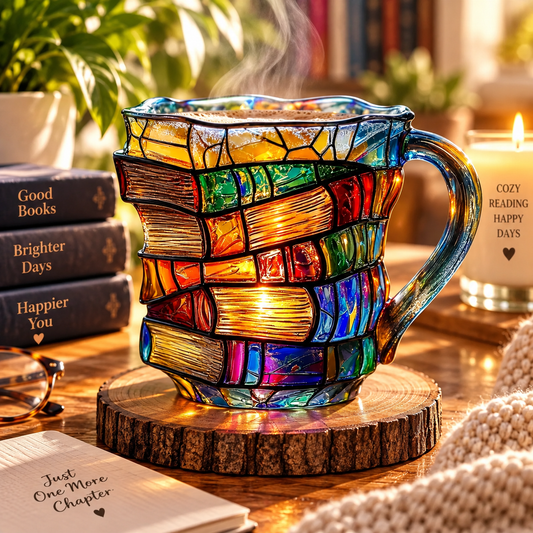 Book Lover's Cozy Retreat Mug