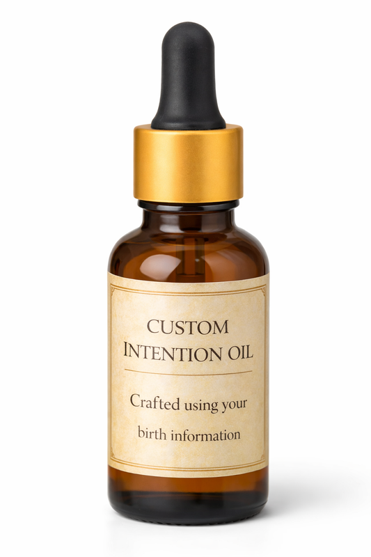Custom Anointing Oil – Personalized Using Your Birth Information