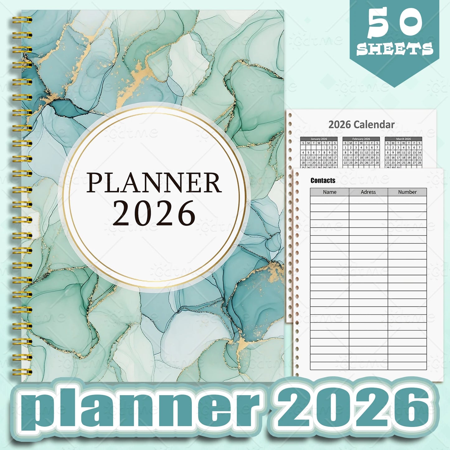 Emotional Journal – Adult Mental Health Planner, Wellness Workbook, Self-Care Tracker & Anxiety Management Worksheets
